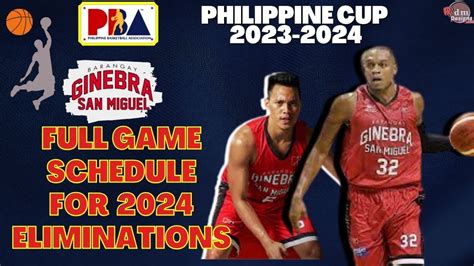brgy ginebra game schedule